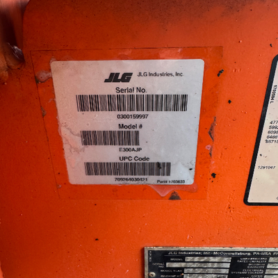 USED 2012 JLG E300AJP