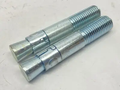 1" x 6" | Concrete Wedge Anchors Zinc Plated LOT OF 2 - New Other