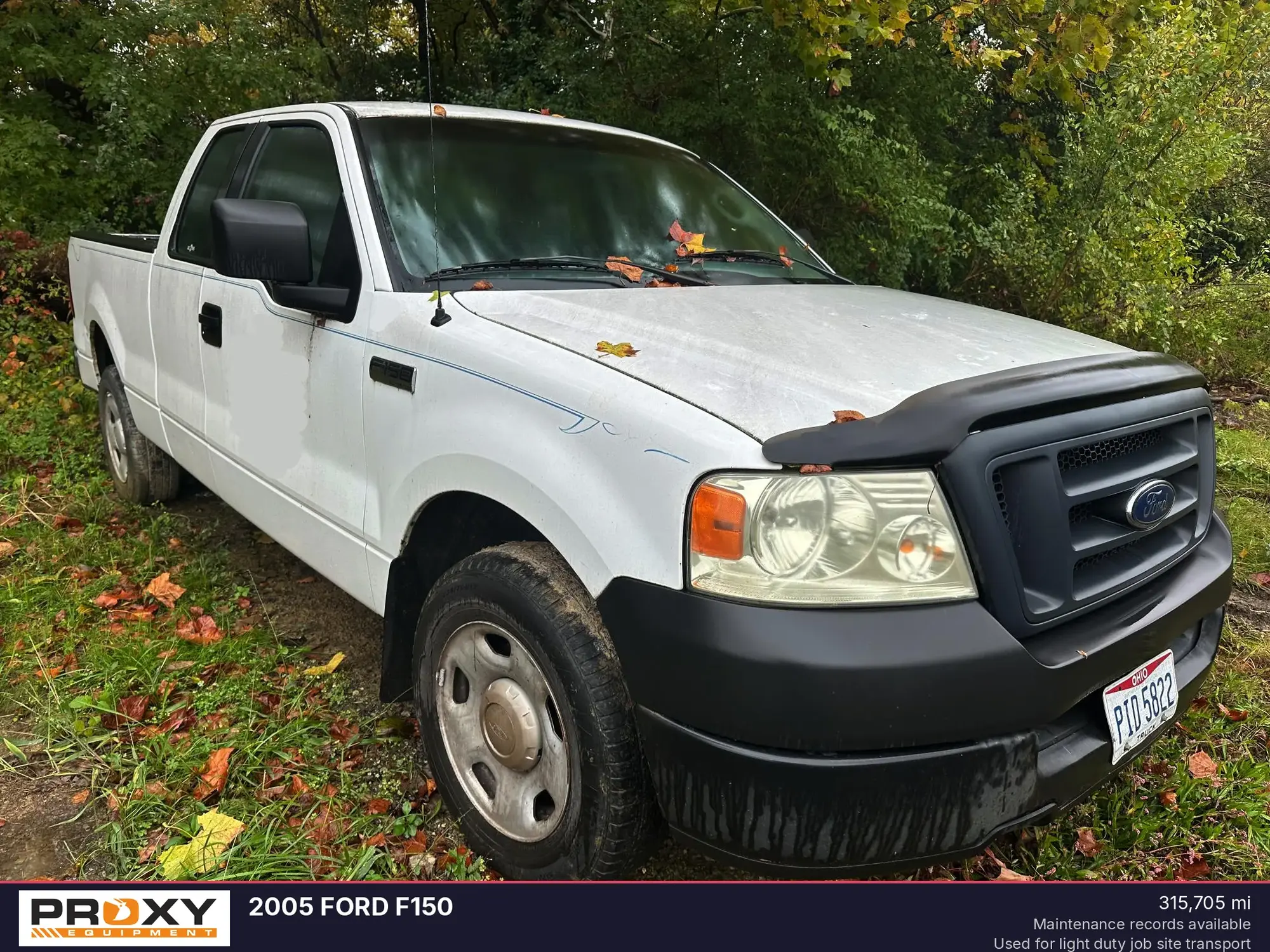 Used 2005 FORD F150 Pickup Trucks Ohio US | Proxy Equipment #1379888