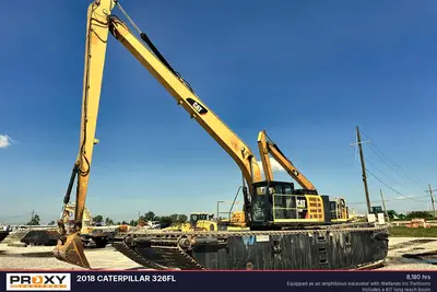 Used 2018 CATERPILLAR 326FL Excavators Louisiana US | Proxy Equipment #1377958