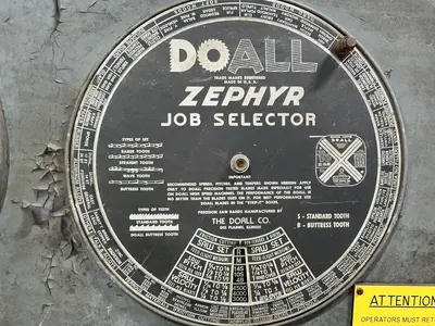 Used DOALL 36W Vertical Band Saws Ohio US | HGR 24 #1545775