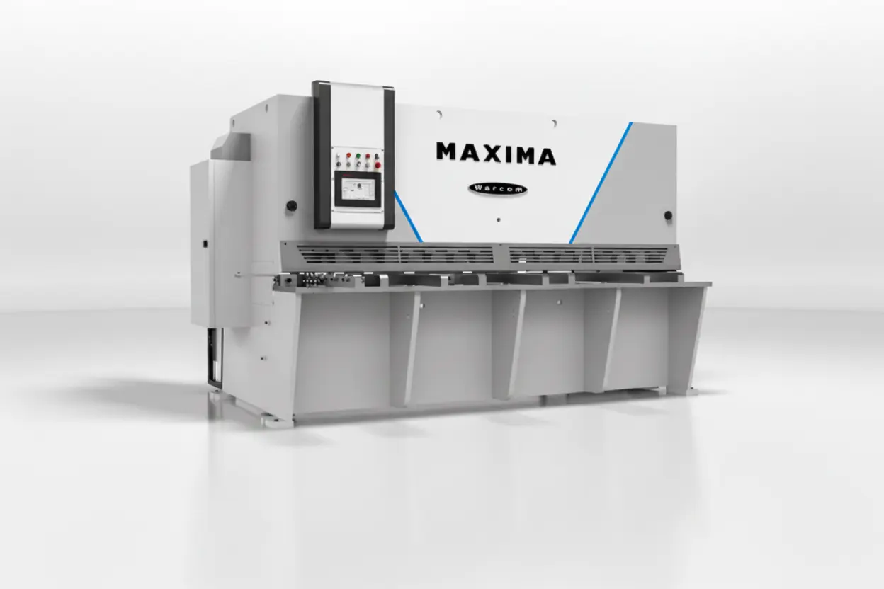 New | in-Stock WARCOM MAXIMA 20-06 Power Squaring Shears (Inch) Ontario CA | Brennan Machinery #1412508