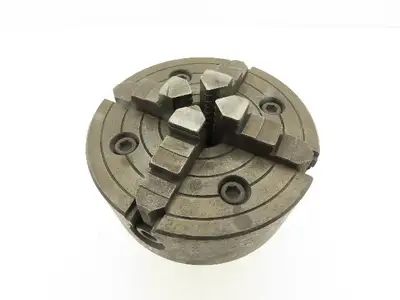 Buck Chuck 1306 4 Jaw Adjustable Independent Manual Lathe Chuck 6" OD