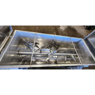 Used Stainless Steel Horizontal Paddle Mixer Blender 35 Cu/Ft