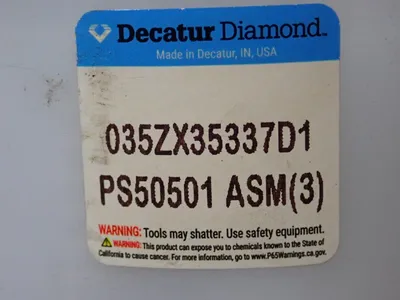 New | in-Stock DECATUR 035ZX35337D1 Tooling & Accessories (Other) Ohio US | HGR 24 #1056389