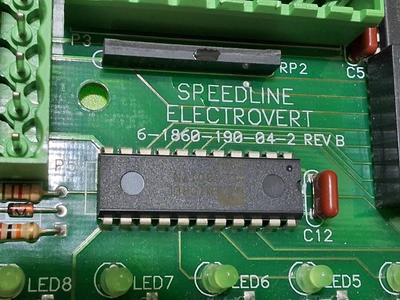 SPEEDLINE ELECTROVERT 6-1860-190-04-2 CONTROL BOARD