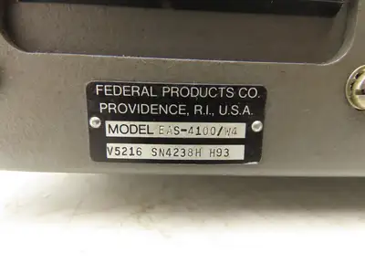 Federal Products EAS-4100/W4 SURFANALYZER 4000 Surface Analyzer 120/240V 50/60Hz