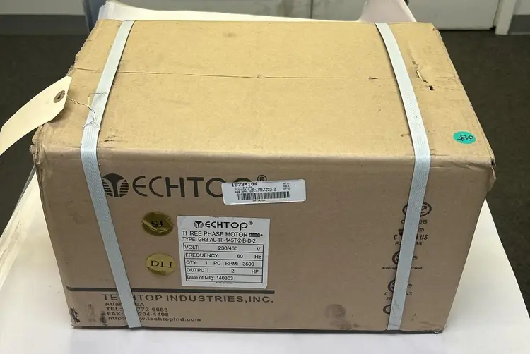 Used TECHTOP GR3-AL-TF-145T-2-B-D-2 Motors (misc) | Surplus Asset Holdings #1227013