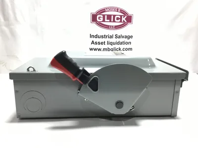 Square D H362RB Heavy Duty Safety Switch 60A 600VAC Type 3R Enclosure