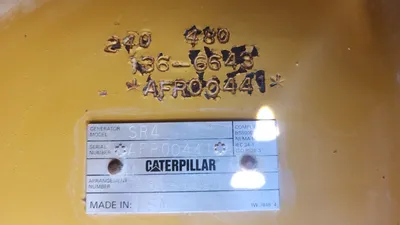 USED CATERPILLAR 725 KW PRIME POWER 3412C