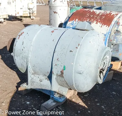 Used 125 HP Horizontal Electric Motor (UNKNOWN) For Sale