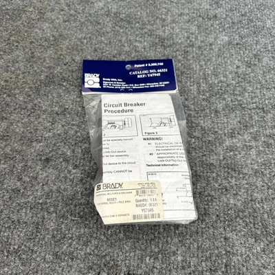 New | in-Stock Brady 66321 Safety Products (Other) California US | Davliegogo LLC #1708192