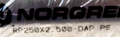 NEW NORGREN RP250X2.500-DAP ACTUATOR RP250X2500DAP