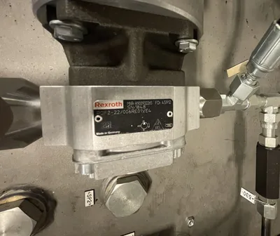 Bosch Rexroth 500 Gallon Stainless Steel Hydraulic Power Unit