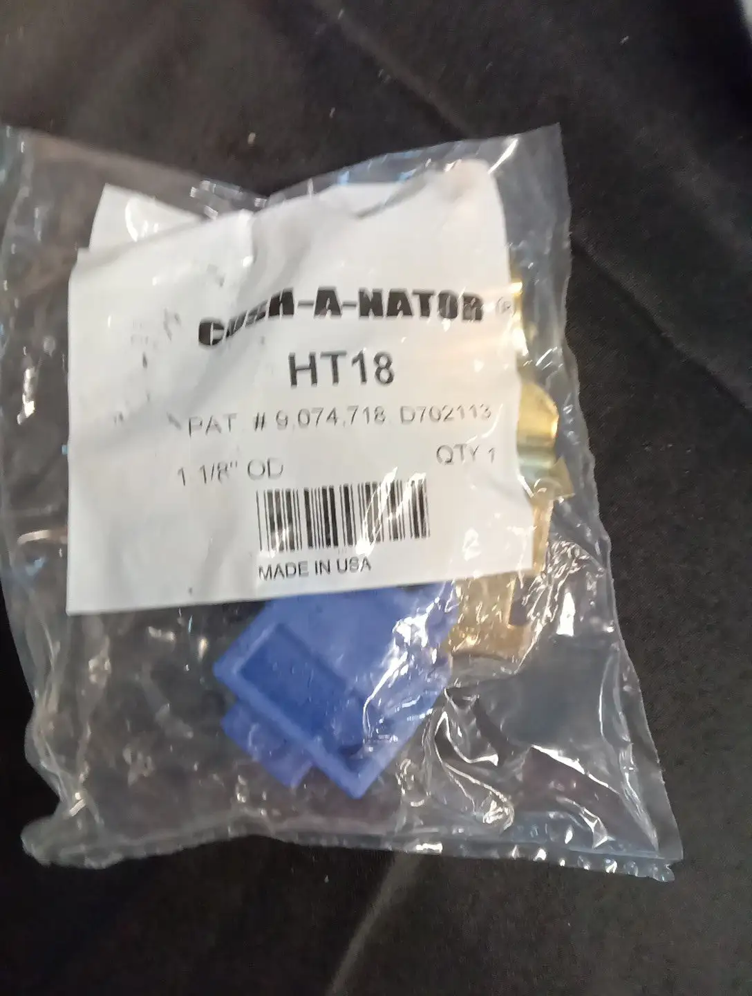 Used _UNKNOWN_ CUSH-A-NATOR HT18 Cushioned Clamp 1-1/8" OD Tube Steel Clamp Case Clamps US | Infinity wholesale & Supply LLC #1305634