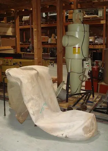 EXTREMA  DC-253C, 5 HP COMBINATION CYCLONE/BAG TYPE DUST-COLLECTOR