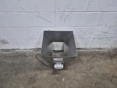 Stainless Steel Hopper with Vibrating Motor