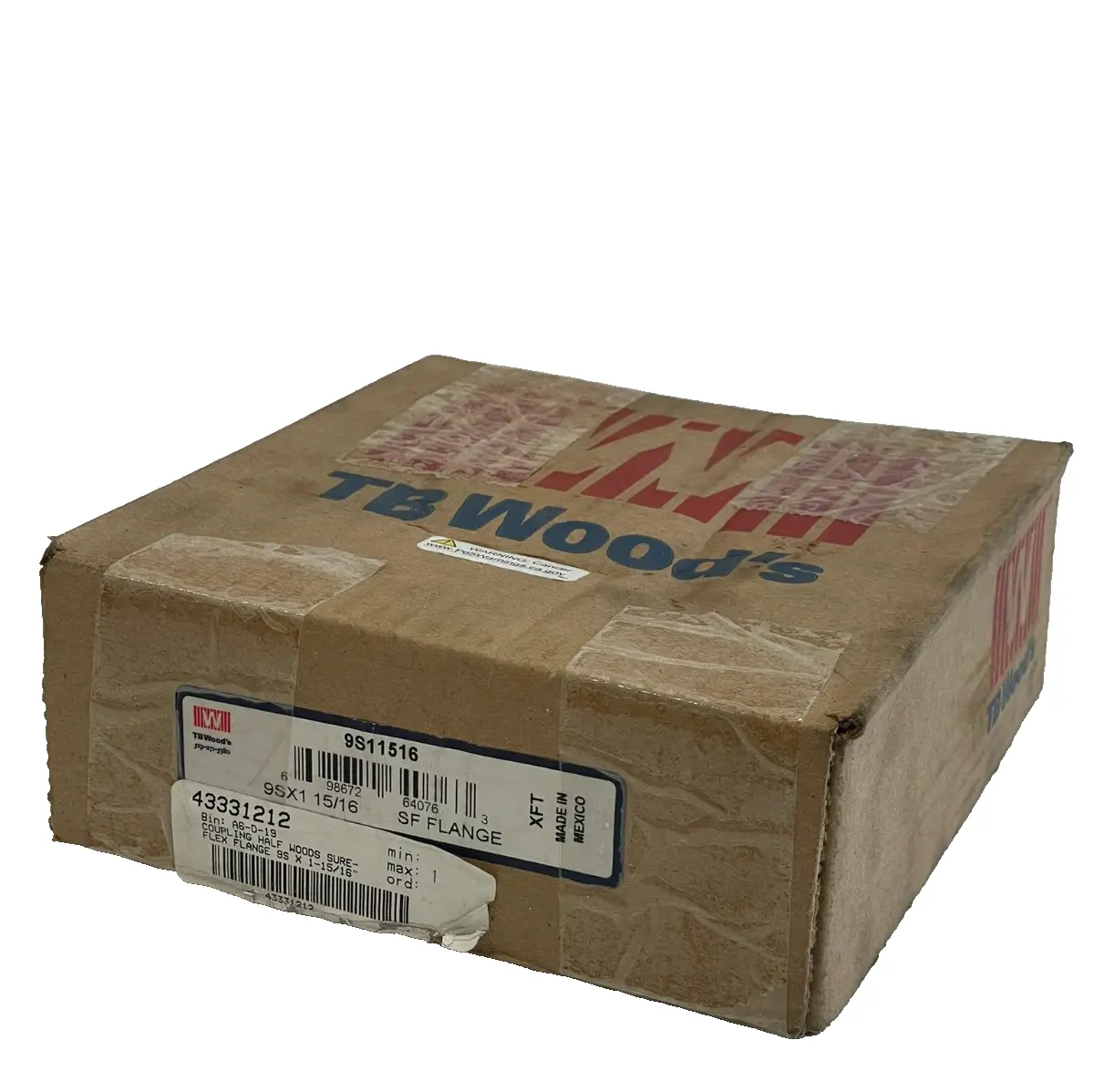 NEW TB WOODS 9S11516 SURE-FLEX FLANGE 9SX1 15/16