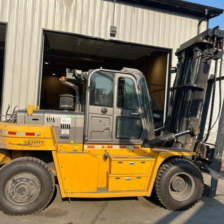 Used 2019 HYUNDAI 110D-9 Internal Combustion Forklifts: Pneumatic Tire British Columbia CA | Leavitt Machinery #1494074