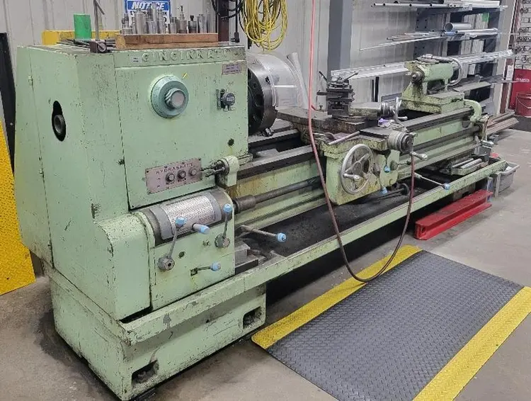 Used CINCINNATI HYDRASHIFT 22 Engine Lathes Wisconsin US | Lemke Machinery Sales #506538