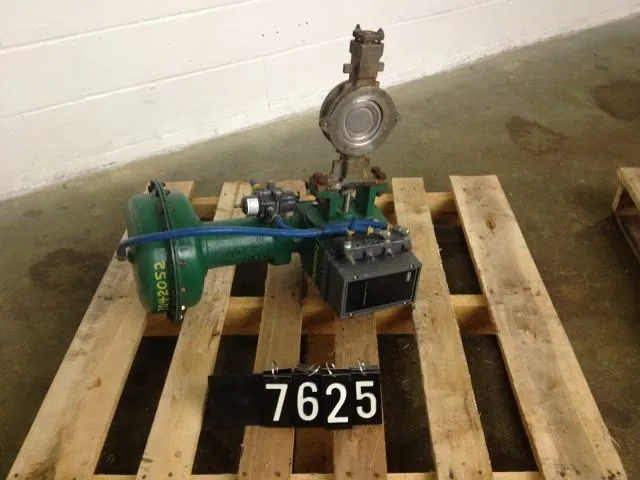 Fisher type 8550 Butterfly Valve size 4"