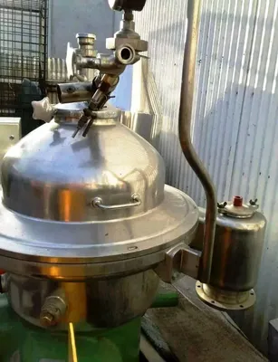 Westfalia SAMR 5036 wine/juice clarifier centrifuge, 316SS.