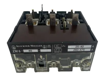 NEW KLOCKNER-MOELLER ZM6-40 TRIP BLOCK ZM640