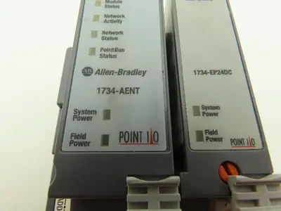Allen Bradley 1734-AENT Point I/O Ethernet IP  Ser A F/W 2.003 w/1734-EP24DC