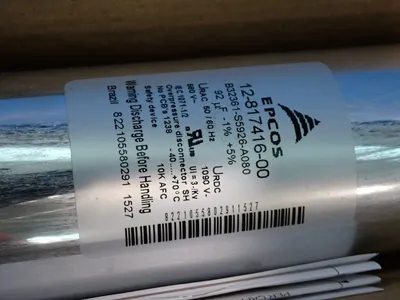 Used 2008 EMERSON NETWORK 1281741600 Capacitors Ohio US | HGR 24 #1132197