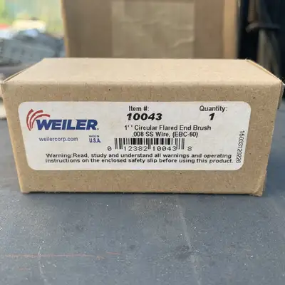New | in-Stock WEILER _UNKNOWN_ Mandrel Mounted Brushes South Carolina US | General Equipment and Supply #1491682