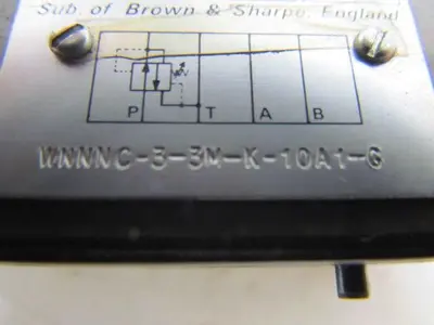 Double A WNNNC-3-3M-K-10A1-G Hydraulic Relief Valve