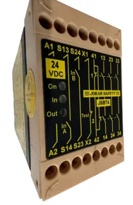 NEW JOKAB SAFETY JSBT4 SAFETY RELAY 24VDC