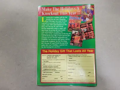 USED WORLD BOXING WINTER 1998