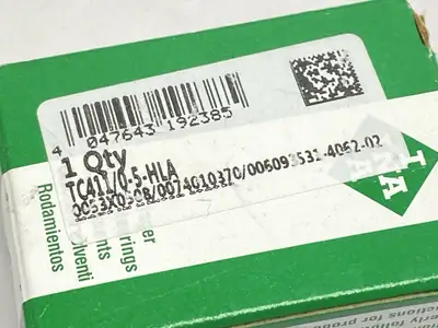 NEW INA NEEDLE THRUST BEARING 0.250" BORE LOT OF 2