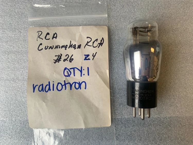 Used RCA CUNNINGHAM 26  Z4 Tube Sockets Arizona US | ASSET CONVERSION SPECIALISTS, INC. #312358
