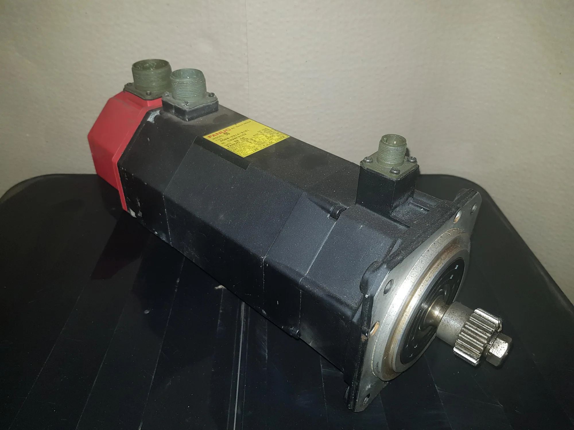 (REF 265a) FANUC AC SERVO MOTOR A06B-0314-B181