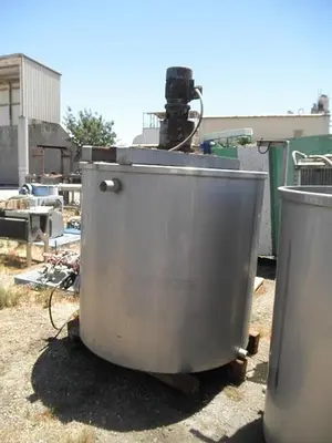 Tank, 750 Gallon, S/st, Agit, 3 HP, (4) #C735196