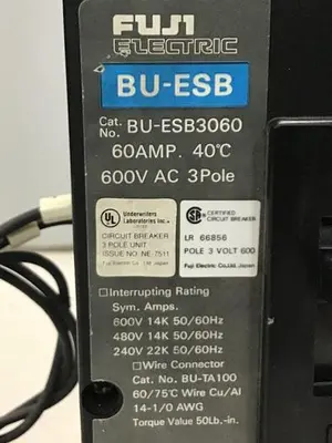 USED FUJI ELECTRIC BU-ESB3060
