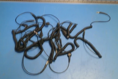 Antistatic bench top cables ( 1 LOT OF 10 )