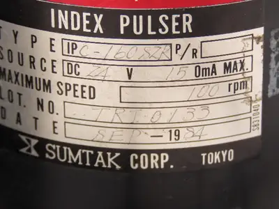 New | in-Stock SUMTAK _UNKNOWN_ Encoders Indiana US | Arrow Industrial #1316574
