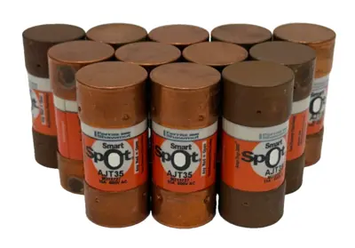 NEW LOT OF 12 FERRAZ SHAWMUT AJT35 FUSES 35A 600V