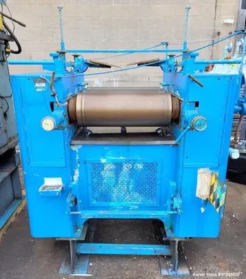 Used Kent 9" x 24" Three Roll Mill – Industrial TRM for Fine Grinding & Dispersion