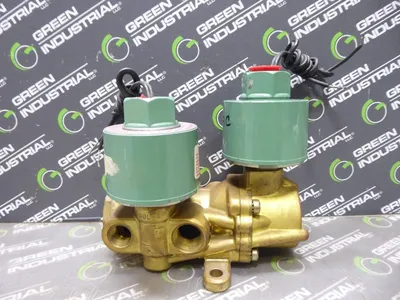 ASCO 8344 81 Red Hat Solenoid Valve Used