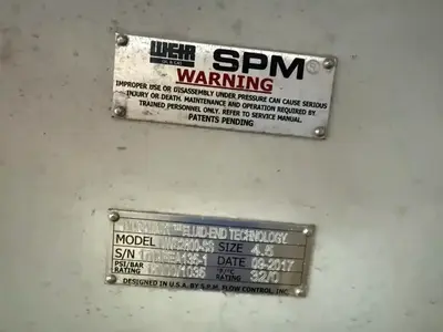 New | in-Stock SPM QWS2800-SS Pump Parts Texas US | Oil The Woodlands Group #1501167