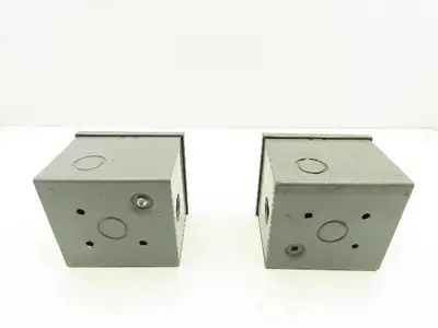 Cooper 8808GD Manual Motor Starter Switch 3 Pole 2HP 600VAC 30A Lot of 2