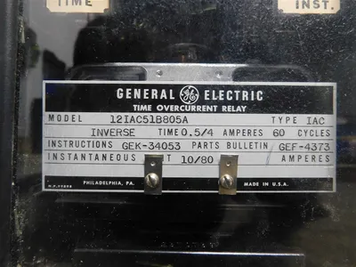 USED GENERAL ELECTRIC 12IAC51B805A