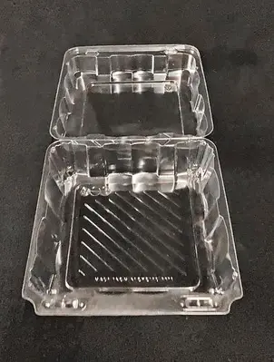 NEW, in-the-box — Commercial Packaging: 2-Pack Whole Clamshell, See-Thru