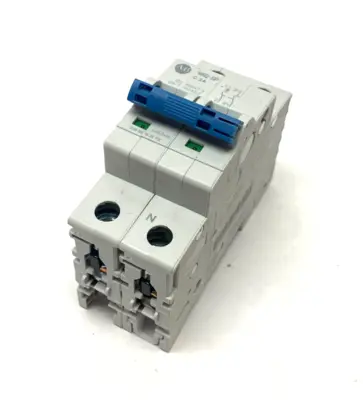 USED ALLEN-BRADLEY SER. D SUPPLEMENTARY CIRCUIT BREAKER 1-POLE