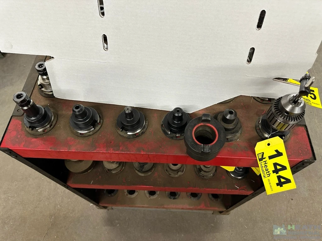 Used _UNKNOWN_ (6) CAT 40 TOOL HOLDERS CAT Holders Illinois US | Heath Industrial Auction Services #1419941