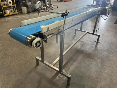 8'L Inclined Packing Conveyor